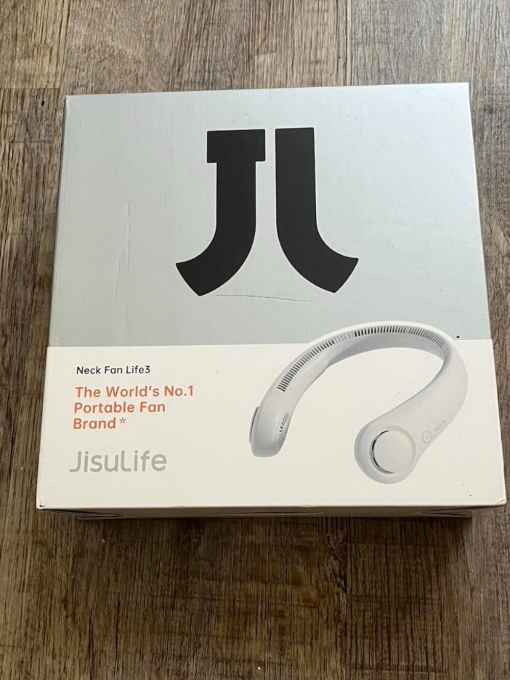 JisuLife Portable Neck Fan, Hands-Free Bladeless, 5 Speeds